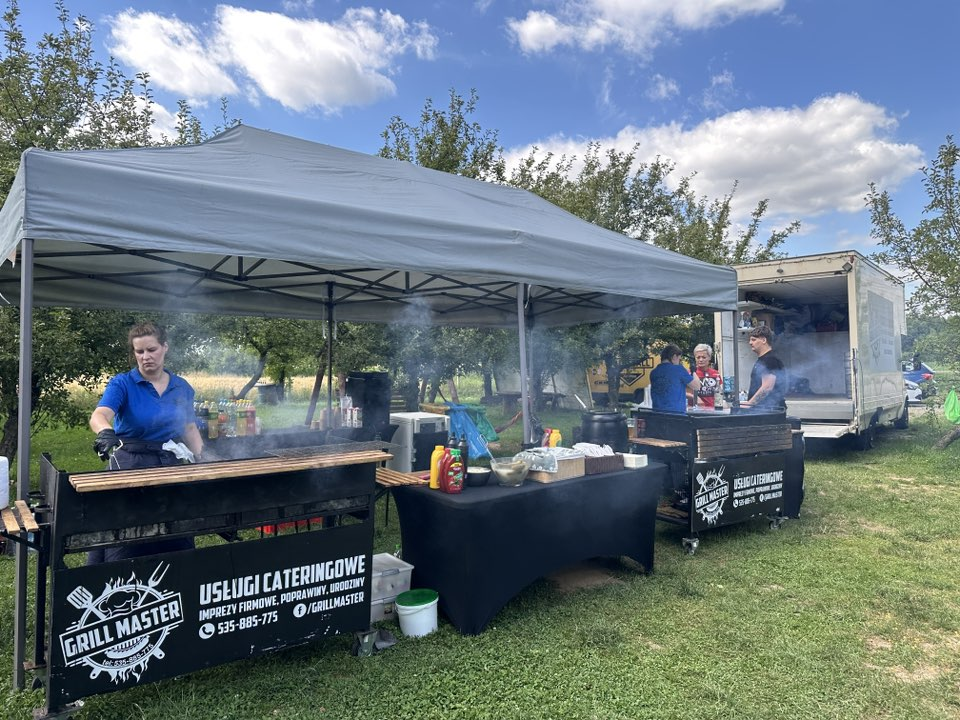 Strefa grillowa Grill Master na Arenie Paintball Tarnobrzeg