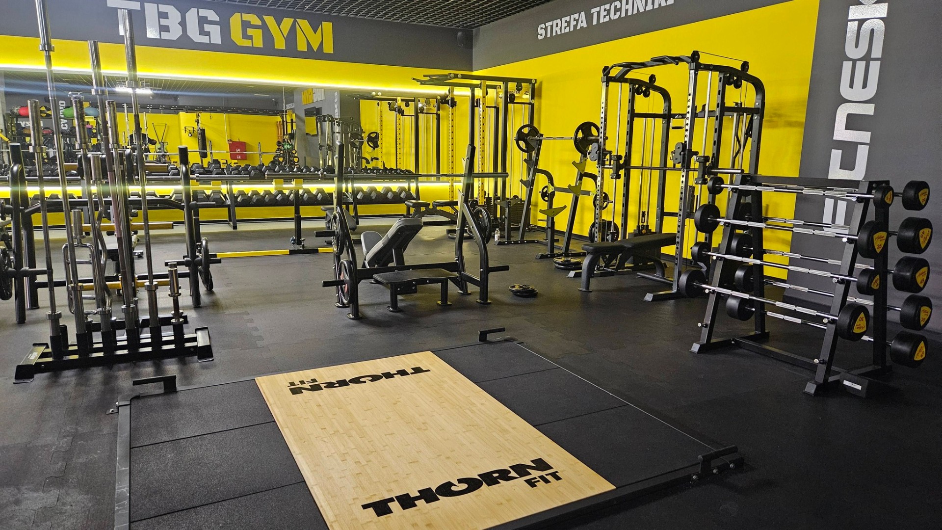 TBG GYM Fitneska — wnętrze 3